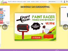 Tablet Screenshot of euroshopping.fr